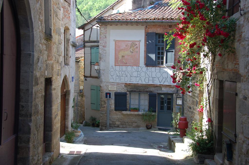 Auberge Lion D'Or Saint-Antonin Exterior foto
